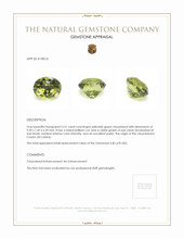 3.51 Ct. Chrysoberyl from Ceylon (Sri Lanka) Appraisal