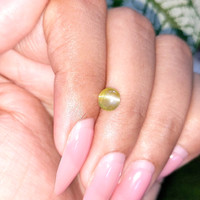 1.23 Ct. Cabochon Chrysoberyl from Madagascar Life Style