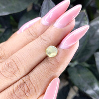 1.58 Ct. Cabochon Chrysoberyl from Madagascar Life Style