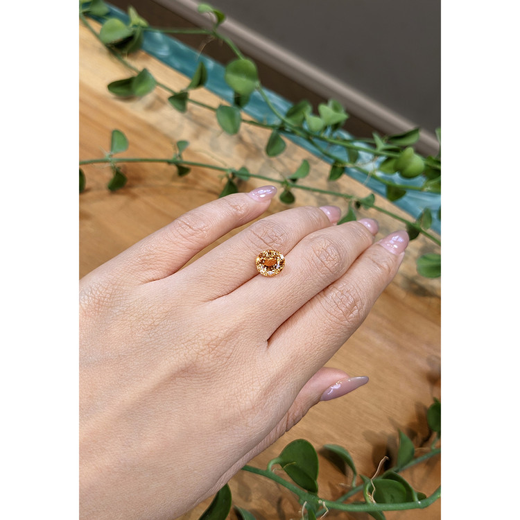 3.09 Ct. Hessonite Garnet from Madagascar