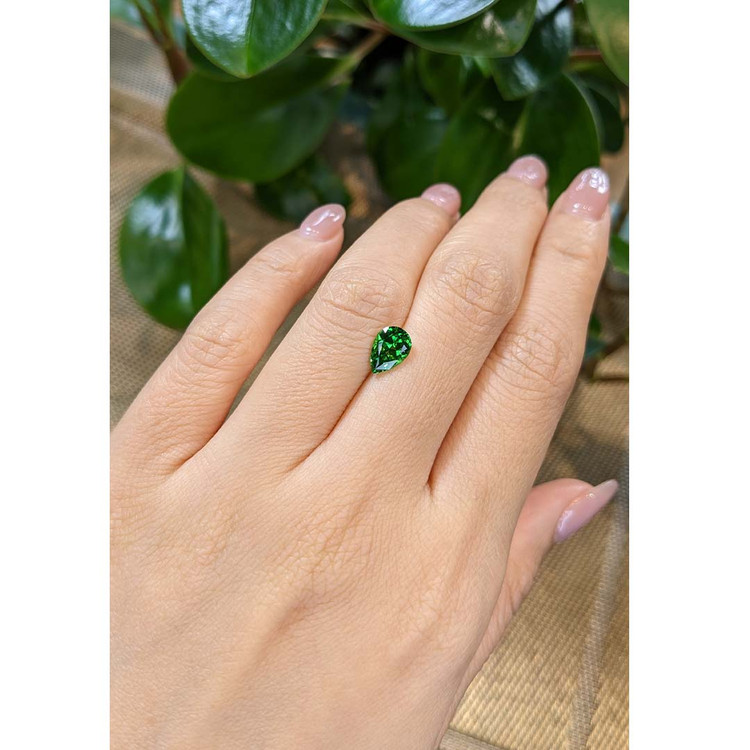 1.30 Ct. Tsavorite Garnet from Tanzania