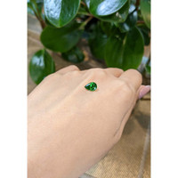 1.30 Ct. Tsavorite Garnet from Tanzania Life Style
