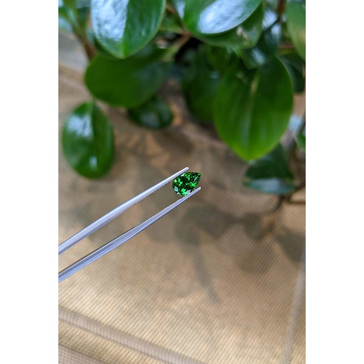 1.30 Ct. Tsavorite Garnet from Tanzania