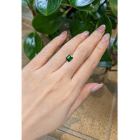 1.56 Ct. Tsavorite Garnet from Tanzania Life Style