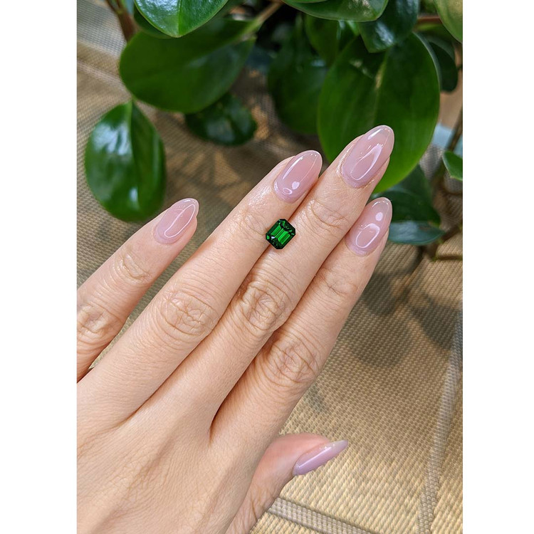 1.56 Ct. Tsavorite Garnet from Tanzania