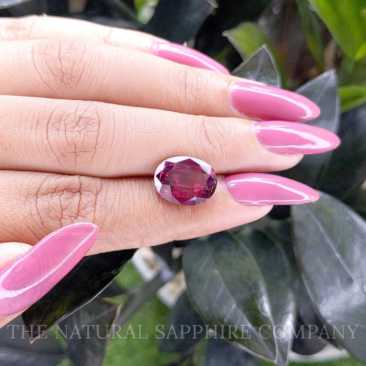 6.14 Ct. Rhodolite Garnet from Tanzania