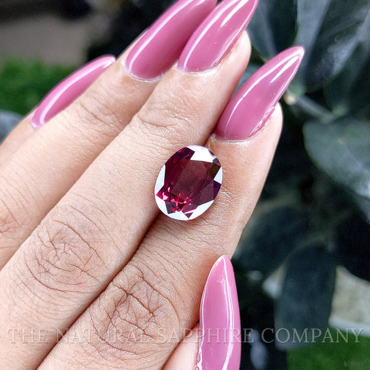 6.14 Ct. Rhodolite Garnet from Tanzania