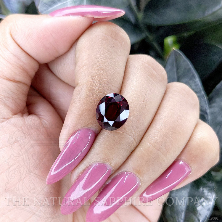 6.92 Ct. Rhodolite Garnet from Tanzania