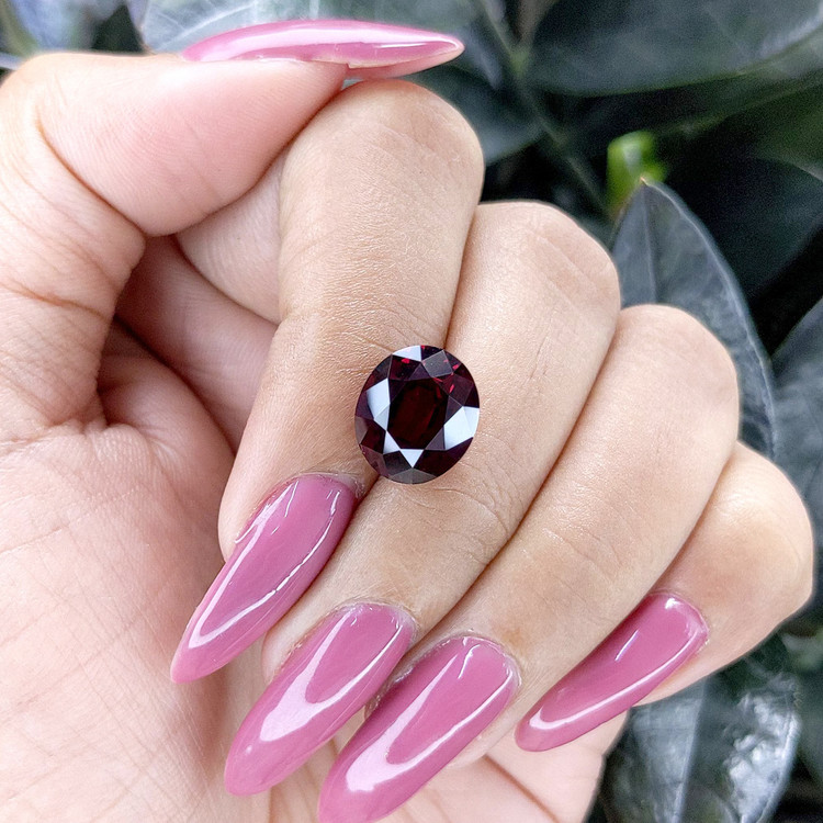 6.92 Ct. Rhodolite Garnet from Tanzania