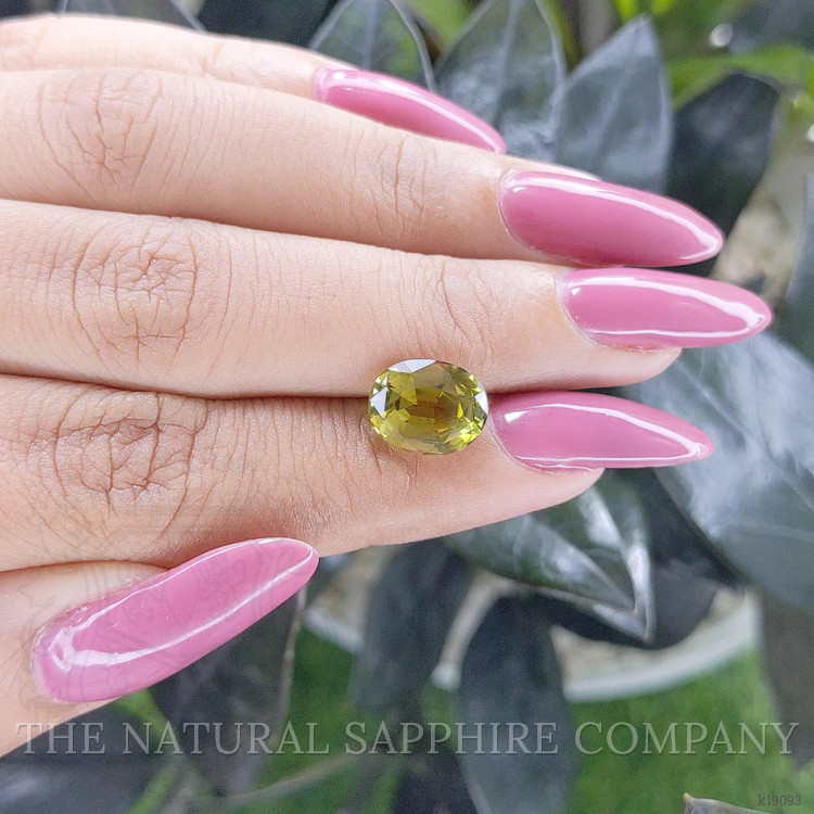 3.16 Ct. Chrysoberyl from Tanzania