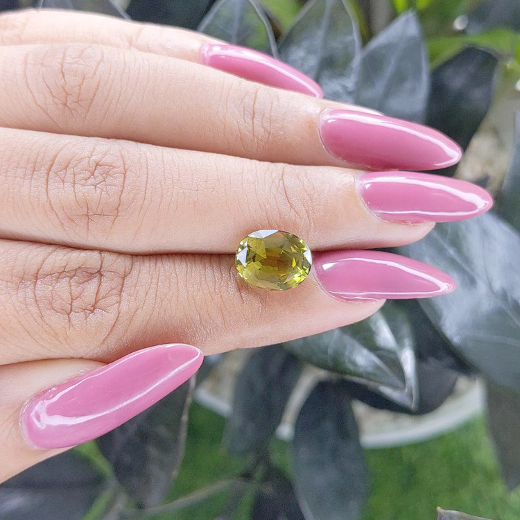 3.16 Ct. Chrysoberyl from Tanzania