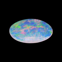 0.06 Ct. White Opal from Australia Video