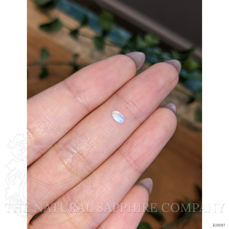 0.06 Ct. White Opal from Australia