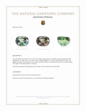 1.05 Ct. Alexandrite from Tanzania Appraisal