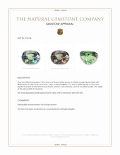 1.05 Ct. Alexandrite from Tanzania Appraisal