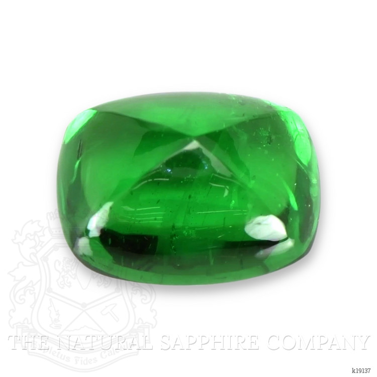 3.15 Ct. Cabochon Tsavorite Garnet from Tanzania