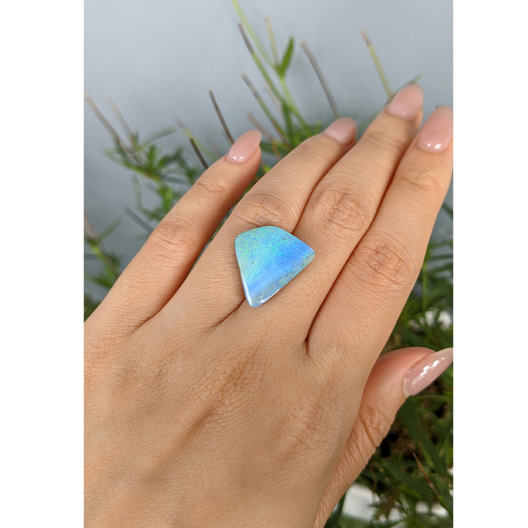 12.85 Ct. Black Opal from Australia