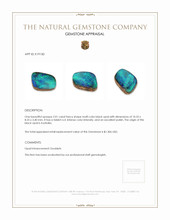 2.01 Ct. Multi Color Black Opal (Dark Opal) from Australia Appraisal