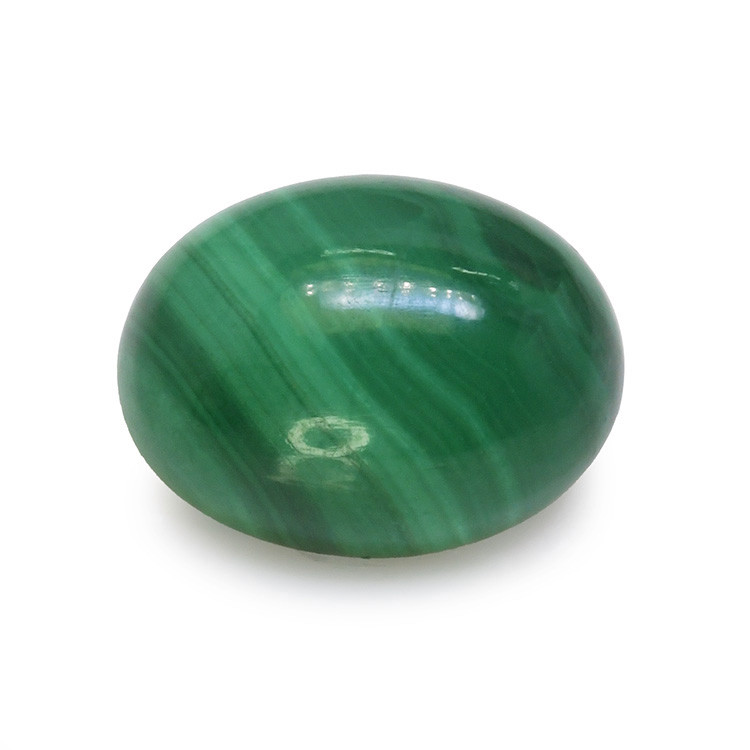 11.41 Ct. Cabochon Malachite from Russia