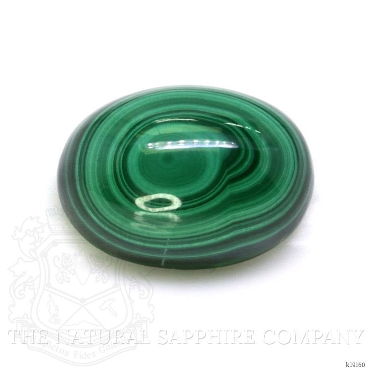 21.13 Ct. Cabochon Malachite from Russia
