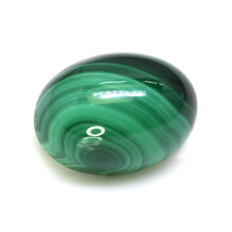 21.43 Ct. Cabochon Malachite from Russia