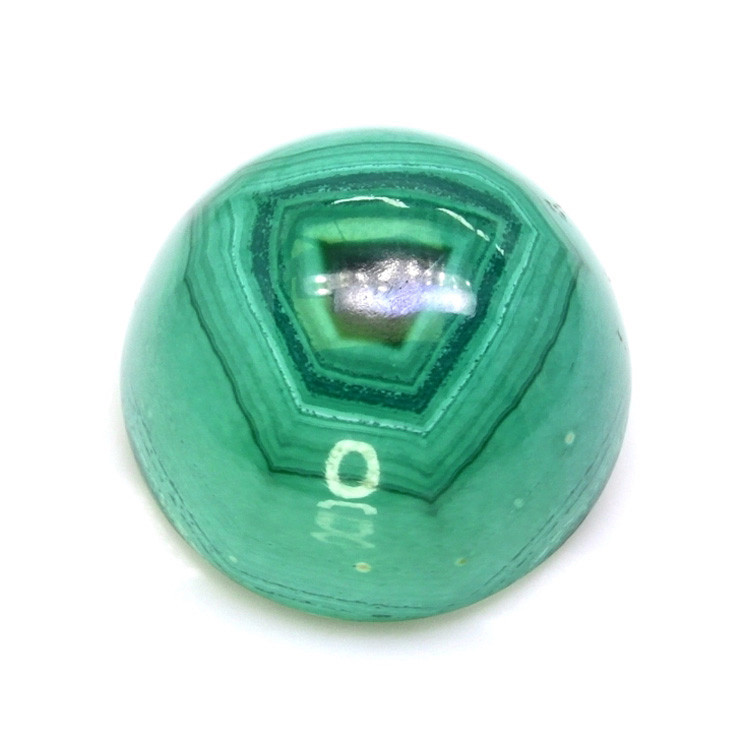 28.70 Ct. Cabochon Malachite from Russia