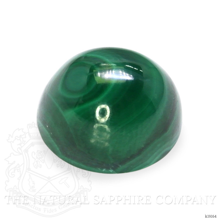 24.81 Ct. Cabochon Malachite from Russia