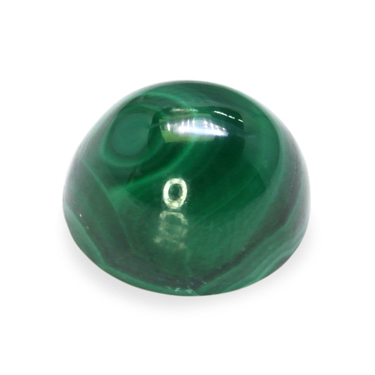 24.81 Ct. Cabochon Malachite from Russia