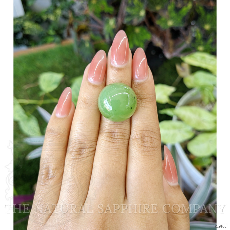 34.79 Ct. Cabochon Malachite from Russia