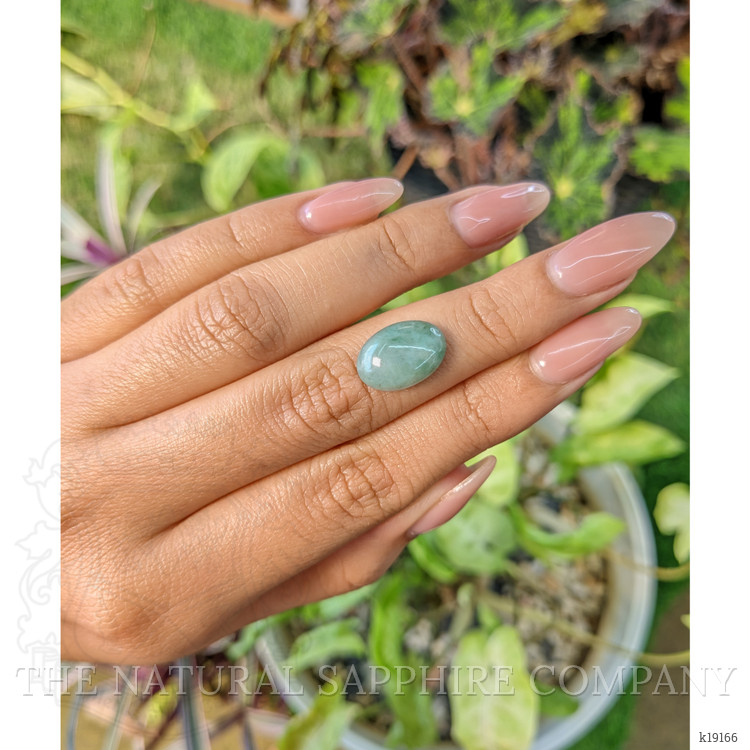 4.86 Ct. Cabochon Malachite from Russia