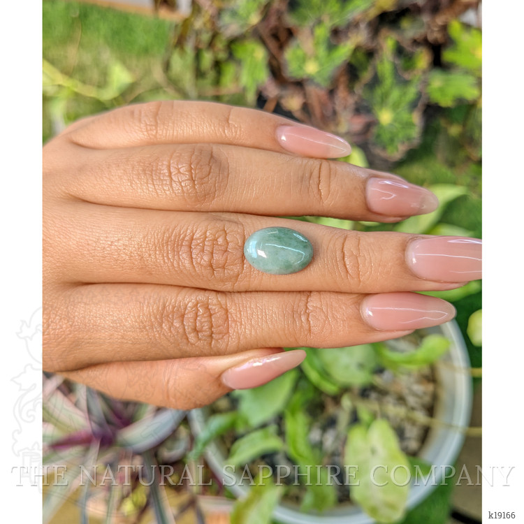 4.86 Ct. Cabochon Malachite from Russia