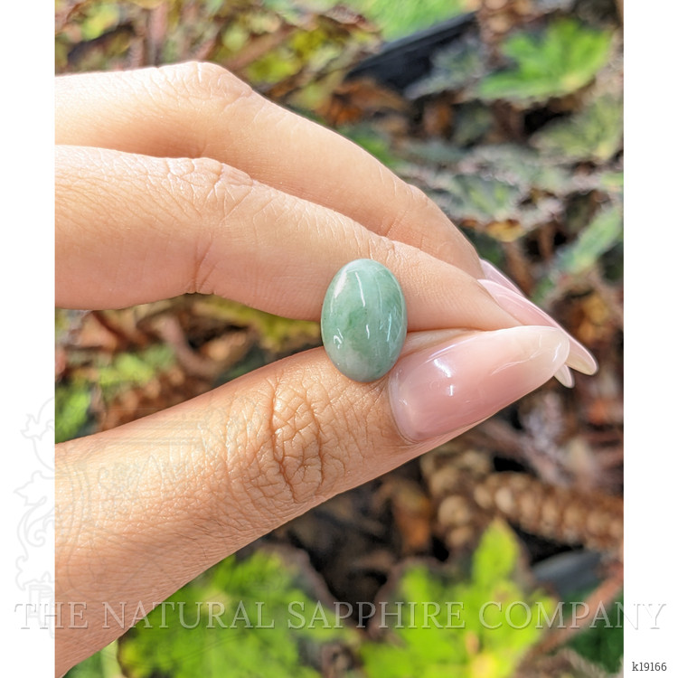 4.86 Ct. Cabochon Malachite from Russia