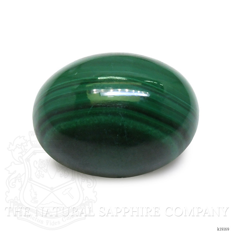 11.12 Ct. Cabochon Malachite from Russia