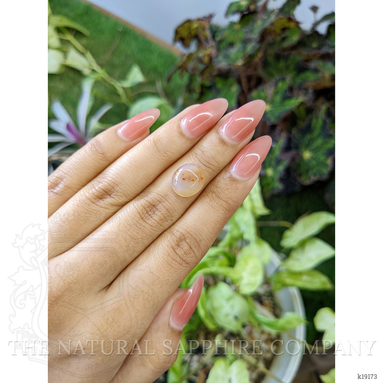 4.56 Ct. Cabochon White Opal from India