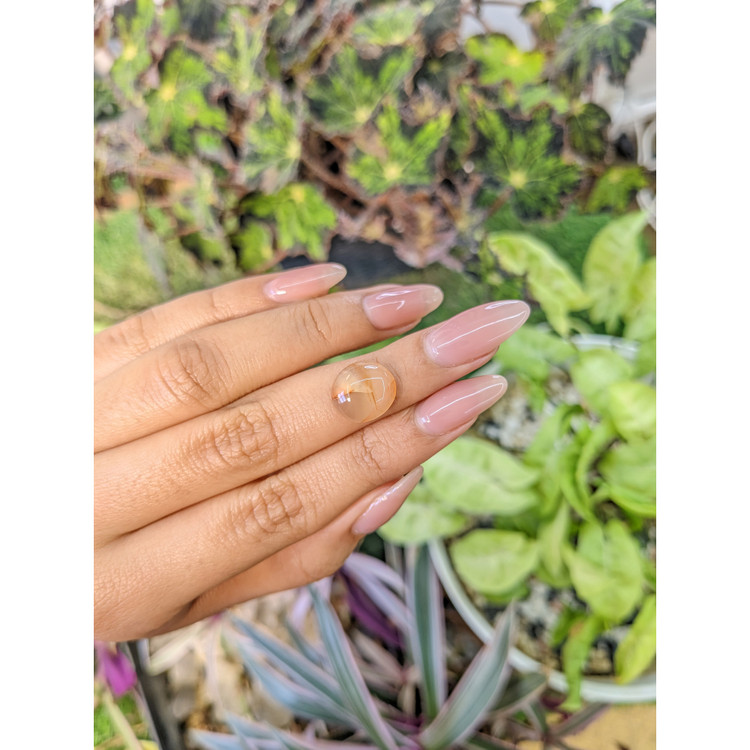 5.52 Ct. Cabochon White Opal from India