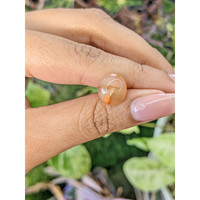 5.52 Ct. Cabochon White Opal from India Life Style