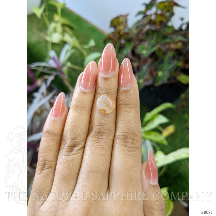 3.82 Ct. Cabochon White Opal from India