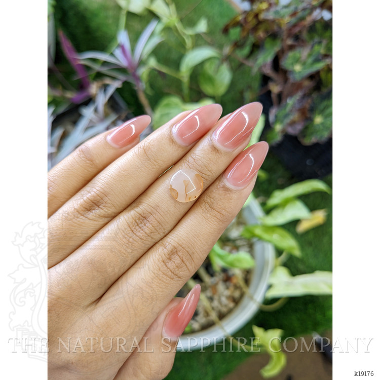 3.82 Ct. Cabochon White Opal from India