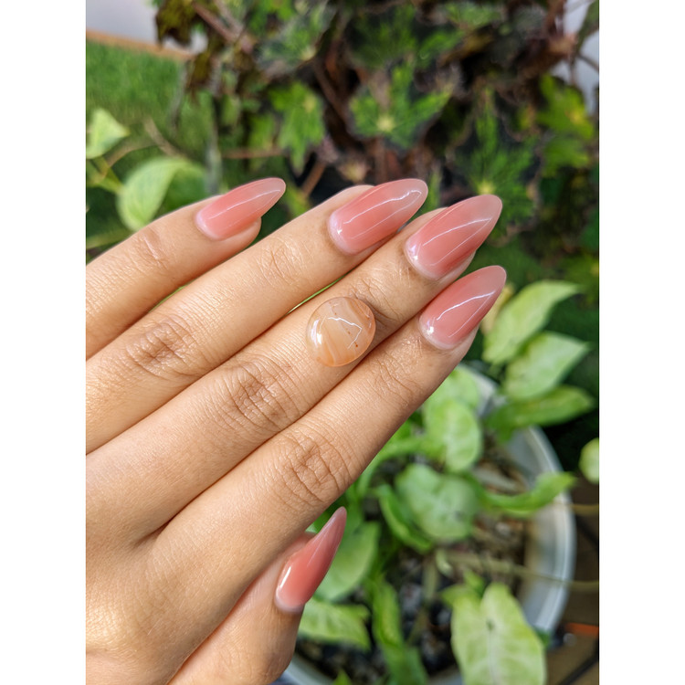 6.26 Ct. Cabochon White Opal from India