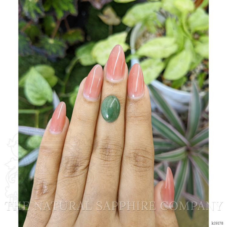 5.03 Ct. Cabochon White Opal from Burma (Myanmar)