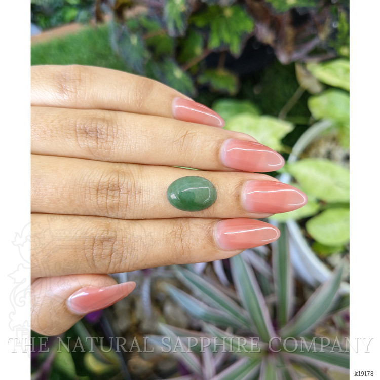 5.03 Ct. Cabochon White Opal from Burma (Myanmar)