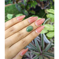 5.03 Ct. Cabochon White Opal from Burma (Myanmar) Life Style