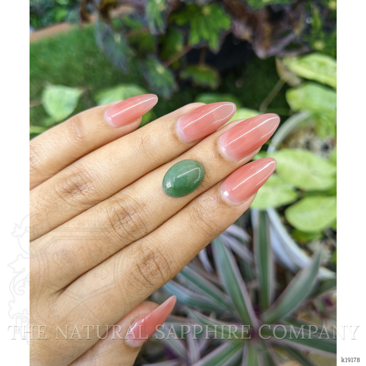 5.03 Ct. Cabochon White Opal from Burma (Myanmar)