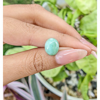 3.95 Ct. Cabochon White Opal from Burma (Myanmar) Life Style