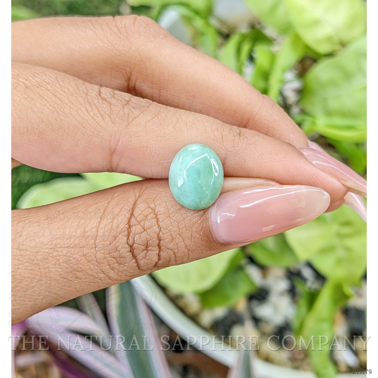 3.95 Ct. Cabochon White Opal from Burma (Myanmar)