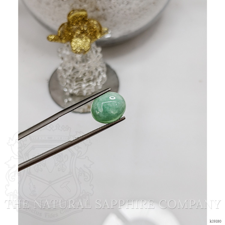 4.50 Ct. Cabochon White Opal from Burma (Myanmar)