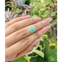 4.50 Ct. Cabochon White Opal from Burma (Myanmar) Life Style