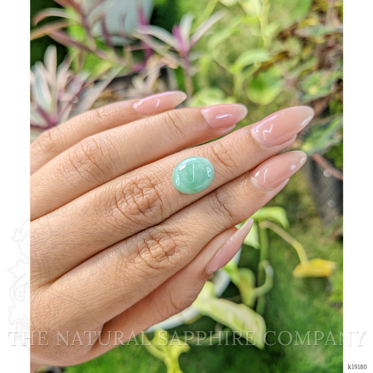 4.50 Ct. Cabochon White Opal from Burma (Myanmar)