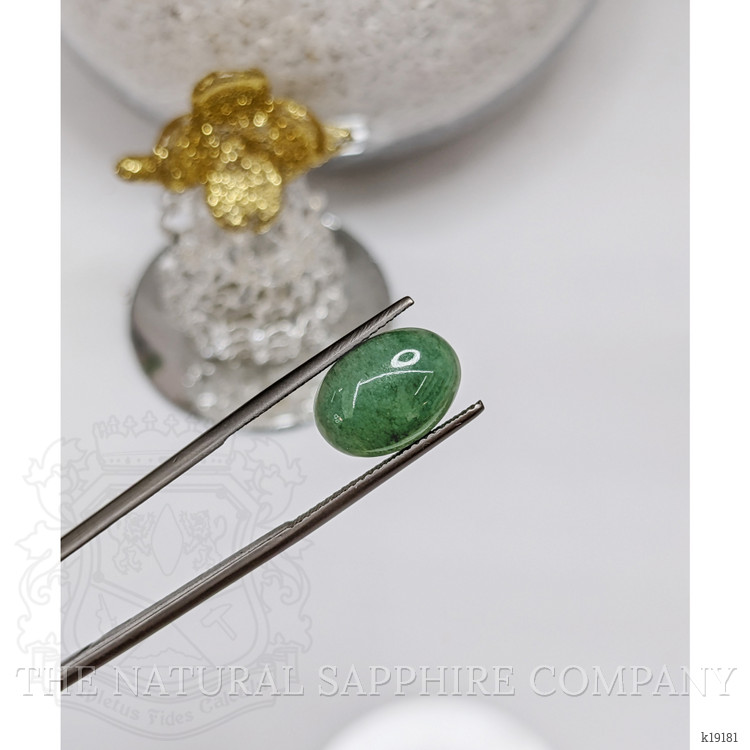 5.89 Ct. Cabochon White Opal from Burma (Myanmar)