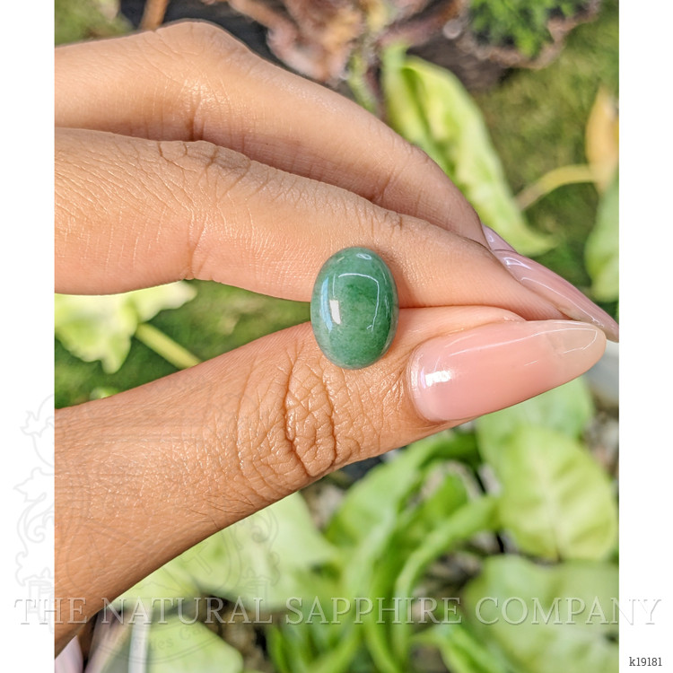 5.89 Ct. Cabochon White Opal from Burma (Myanmar)